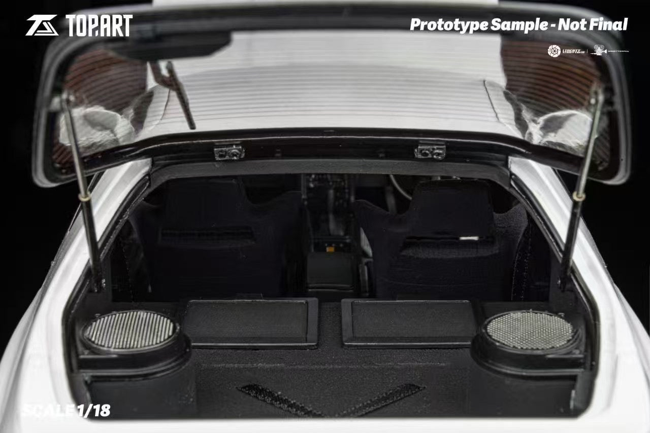 【Pre-sale 】TOPART 1/18 Mazda RX7 FC3S 1989 Alloy Full Open Car Model Ornaments