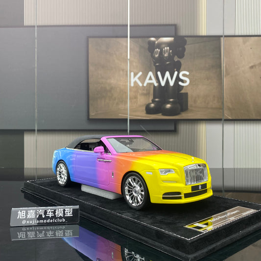 HH Model 1/18 Rolls-Royce Dawn Resin Simulation Car Model