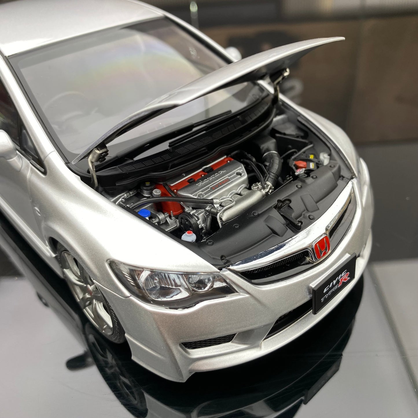 MOTORHELIX 1/18 Honda Civic Type R(FD2)2007 alloy car model
