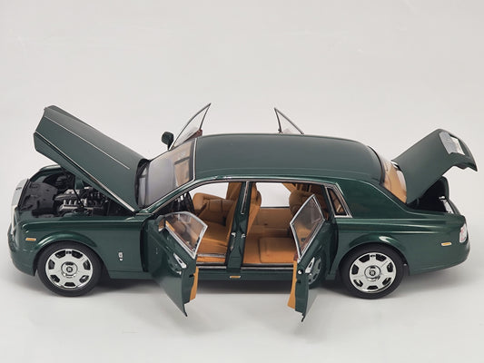 Kyosho 1/18 Rolls-Royce Phantom Peninsula Green Alloy Model Car