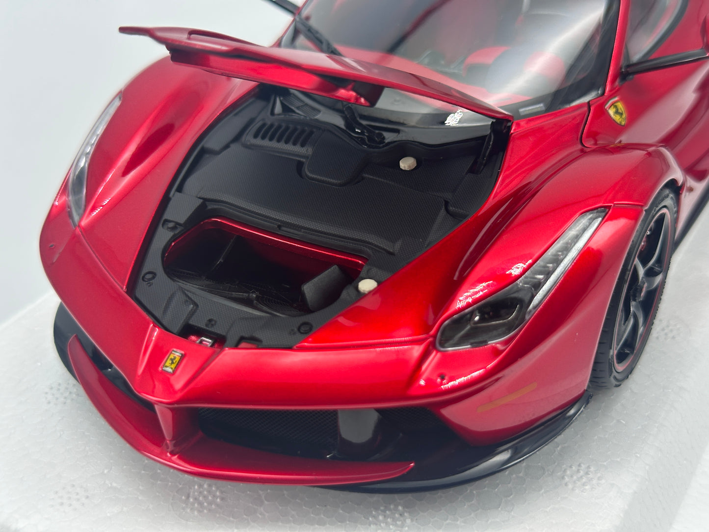 BBR 1/18 Ferrari LaFerrari Hamilton Metallic Red Alloy Car Model BB81822H8