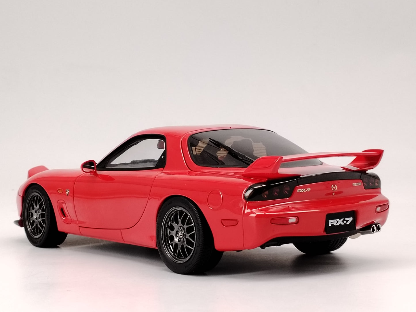 Polar Master 1/18 Mazda RX7 Alloy Full Open Red Car Model