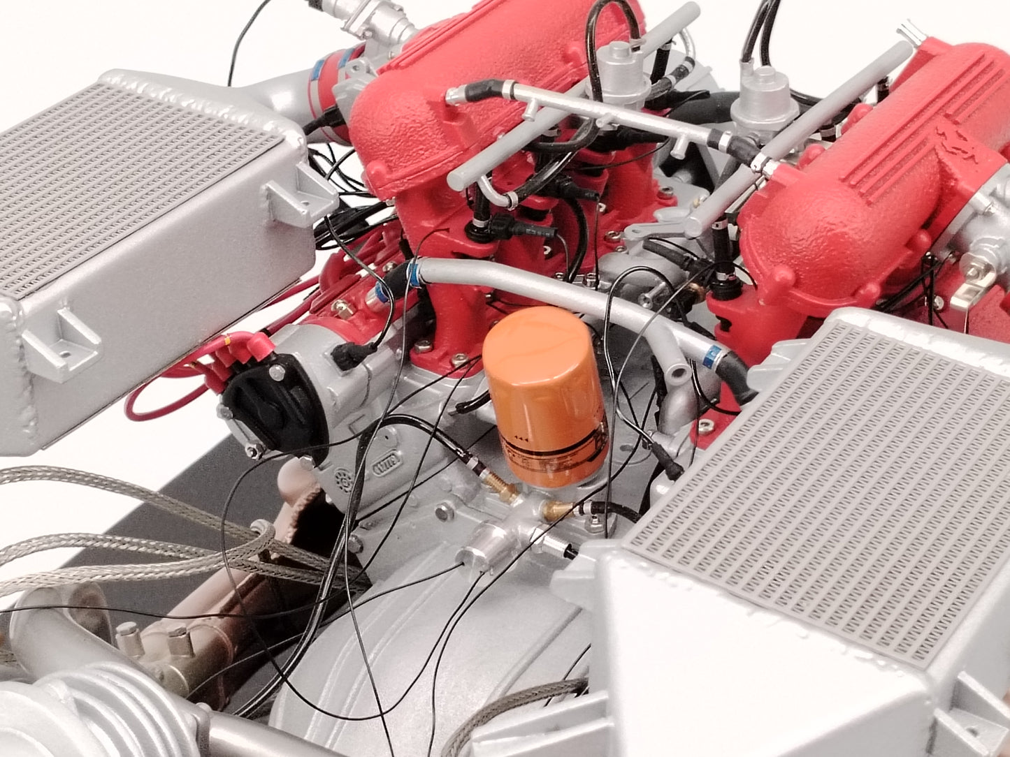 KX MODEL 1/4 Ferrari 288 GTO engine red limited edition engine model