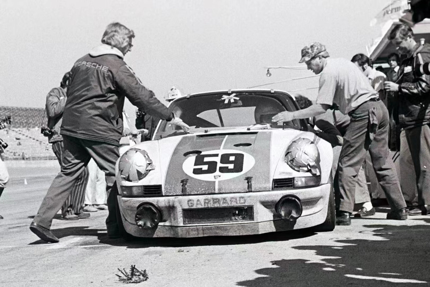 Amalgam 1/18 Porsche 911 RSR old special edition high-end simulation gift model