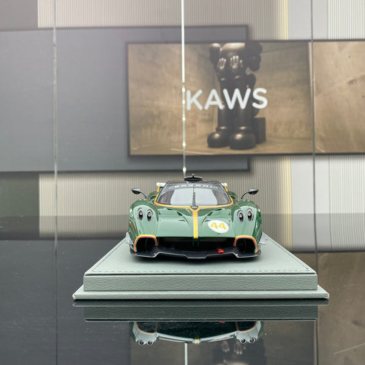BBR 1/18 Pagani HUAYRA R metallic green limited edition car model collection gift