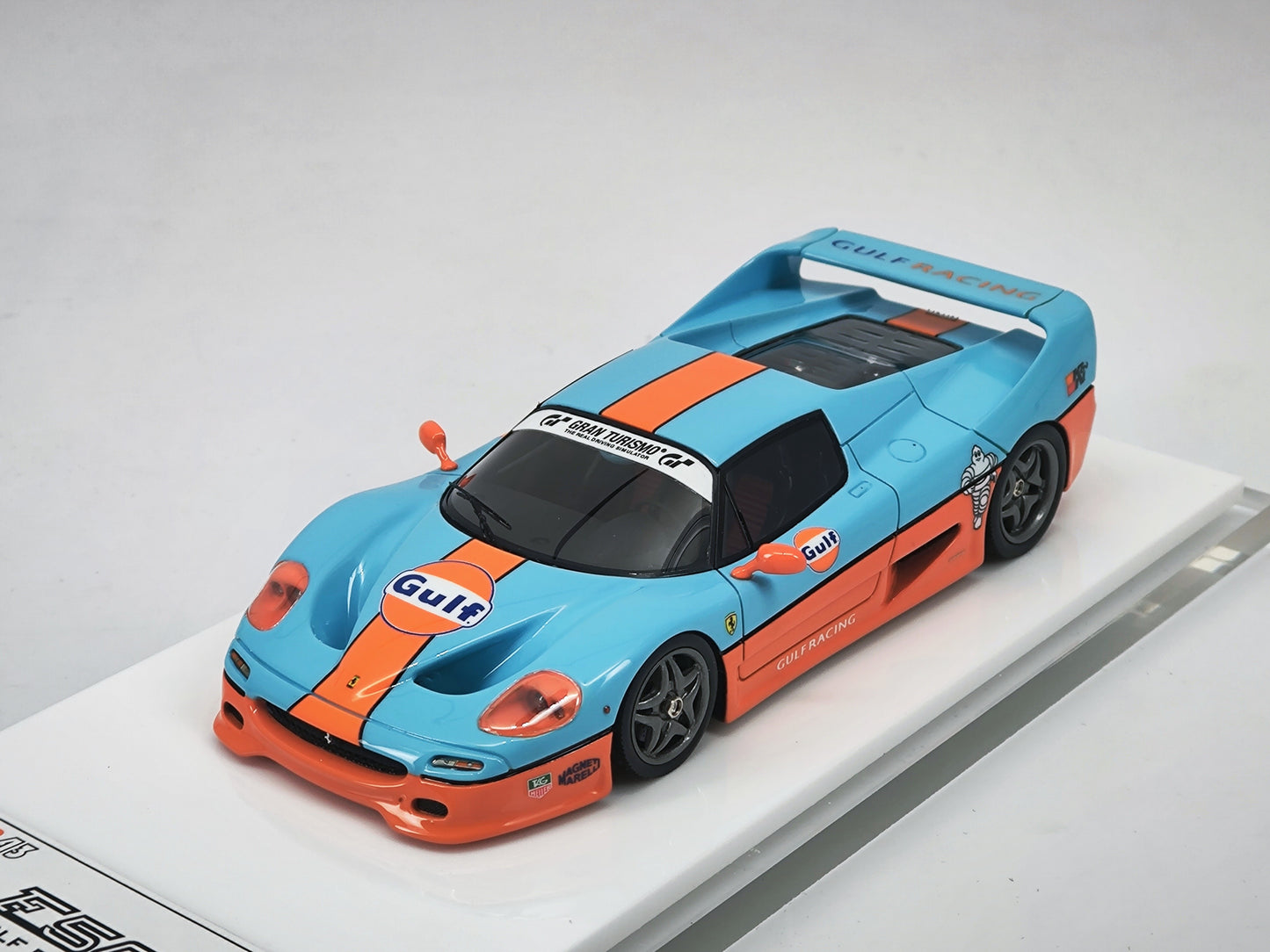 SCM 1/43 Ferrari F50 Gulf Simulation Model Car