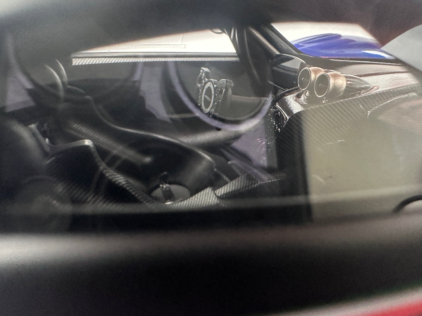 BBR 1/18 Pagani Huayra R Blue Resin Model Car