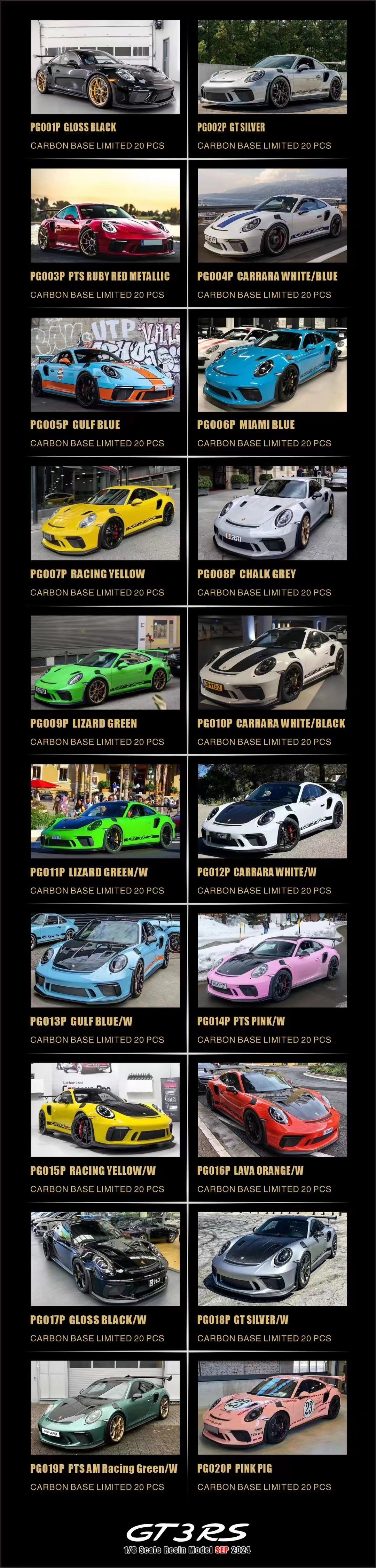 DM 1/8 Porsche 911 GT2 RS & Porsche 911 GT3RS
