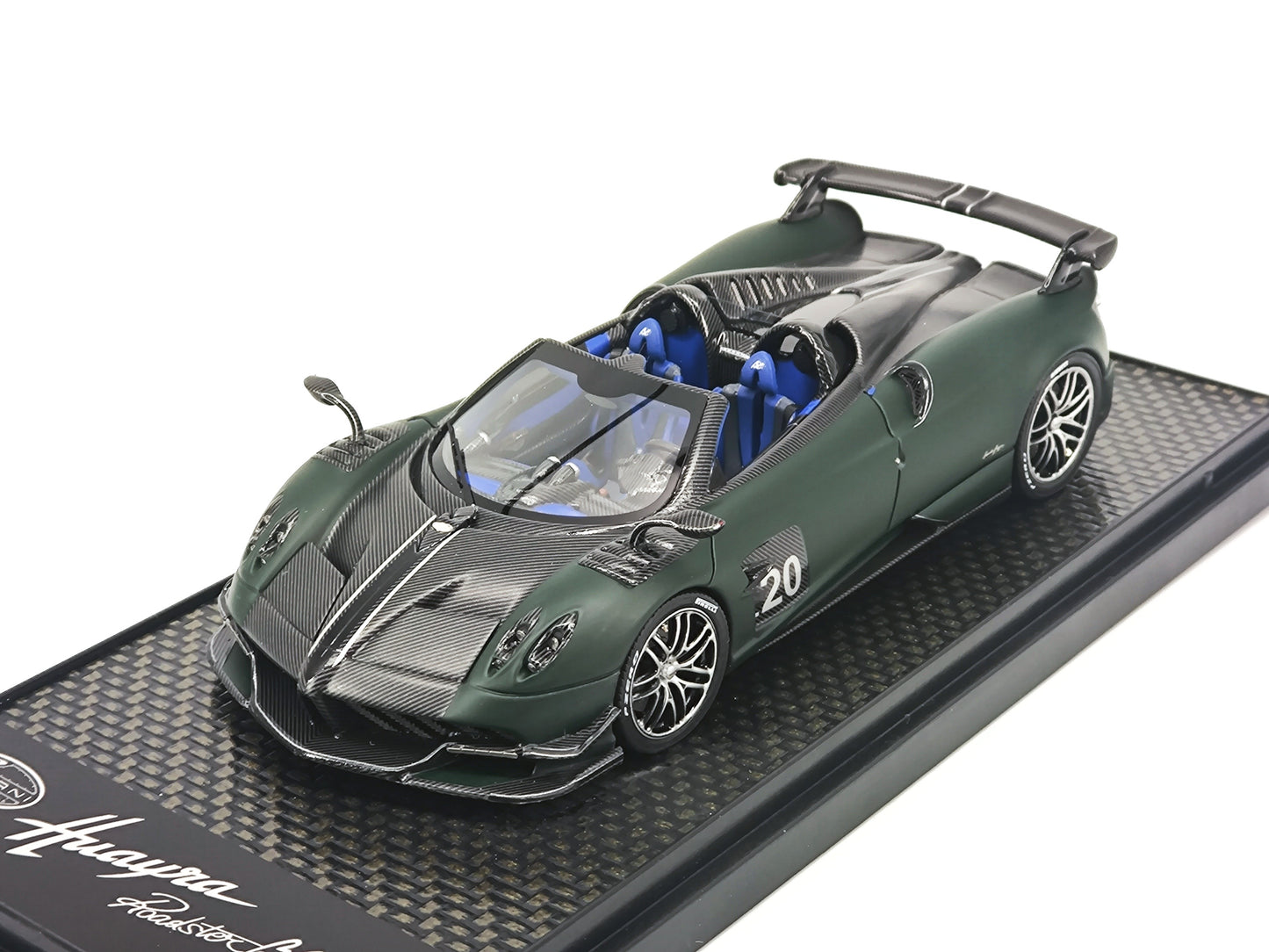 BBR 1/43 Pagani Huaya BC Convertible Simulation Car Model