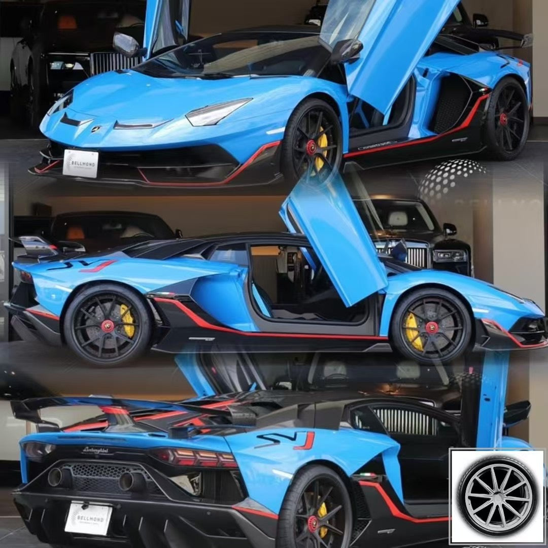 DM 1/18 Lamborghini SVJ supercar limited edition simulation car model ornament