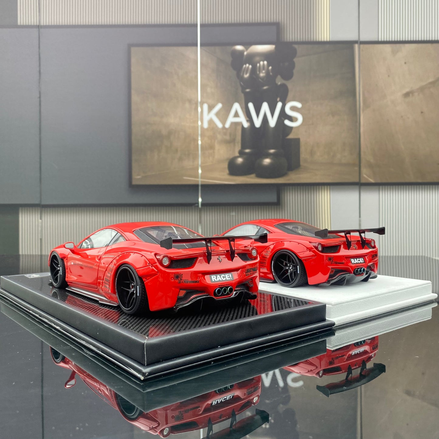 BBA CAR MODEL 1/18 Ferrari 458 GT simulation car model ornaments