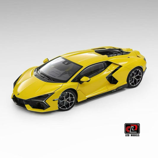 LCD 1/18 Lamborghini Revuelto, the new generation Aventador, alloy full-opening