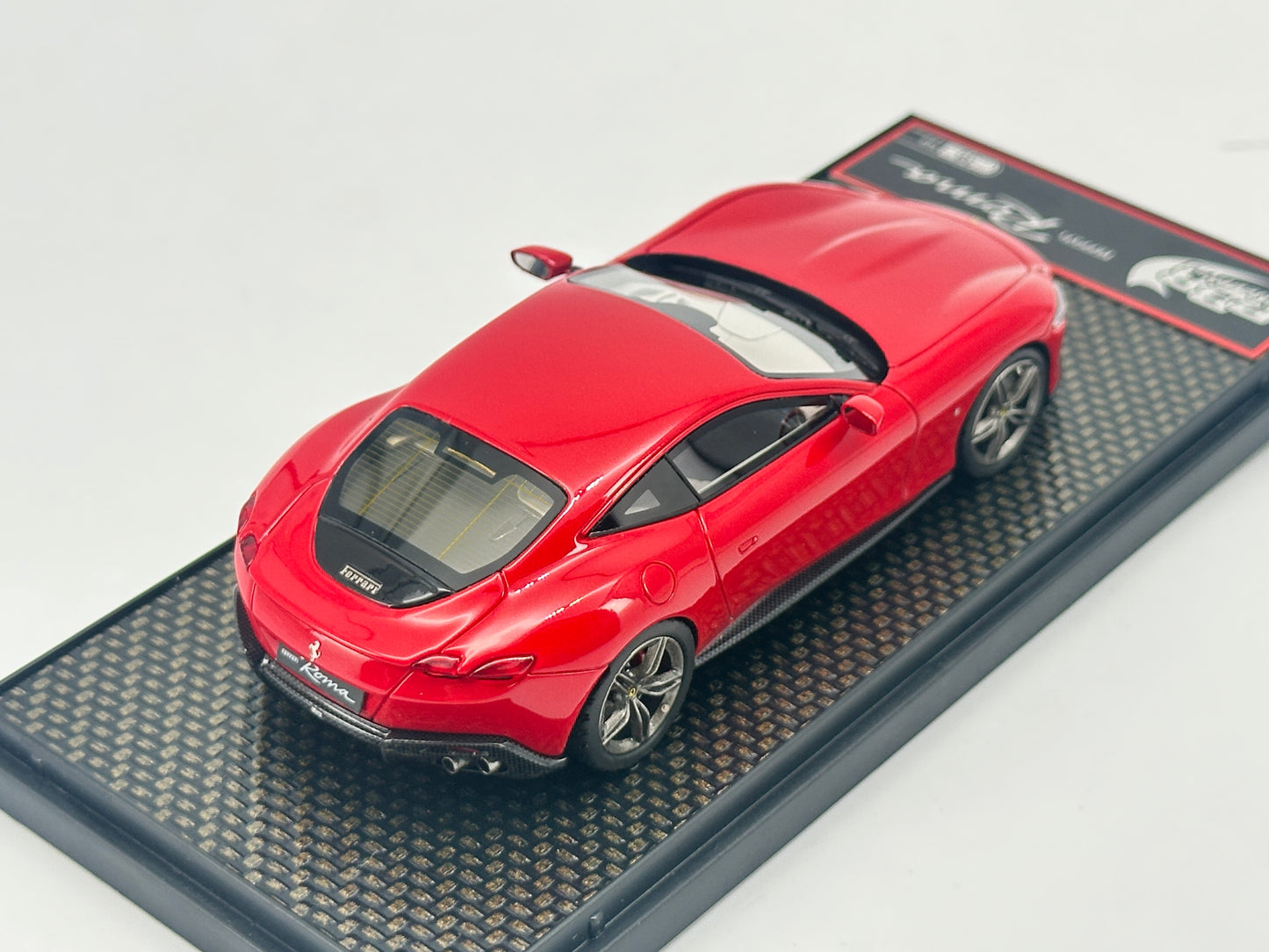 BBR 1/43 Ferrari Roma Standard Red Simulation Model Car
