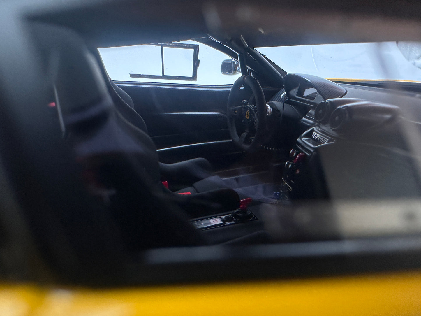 DG 1/18 Ferrari 599 EVO XX Yellow Limited Edition Model Car
