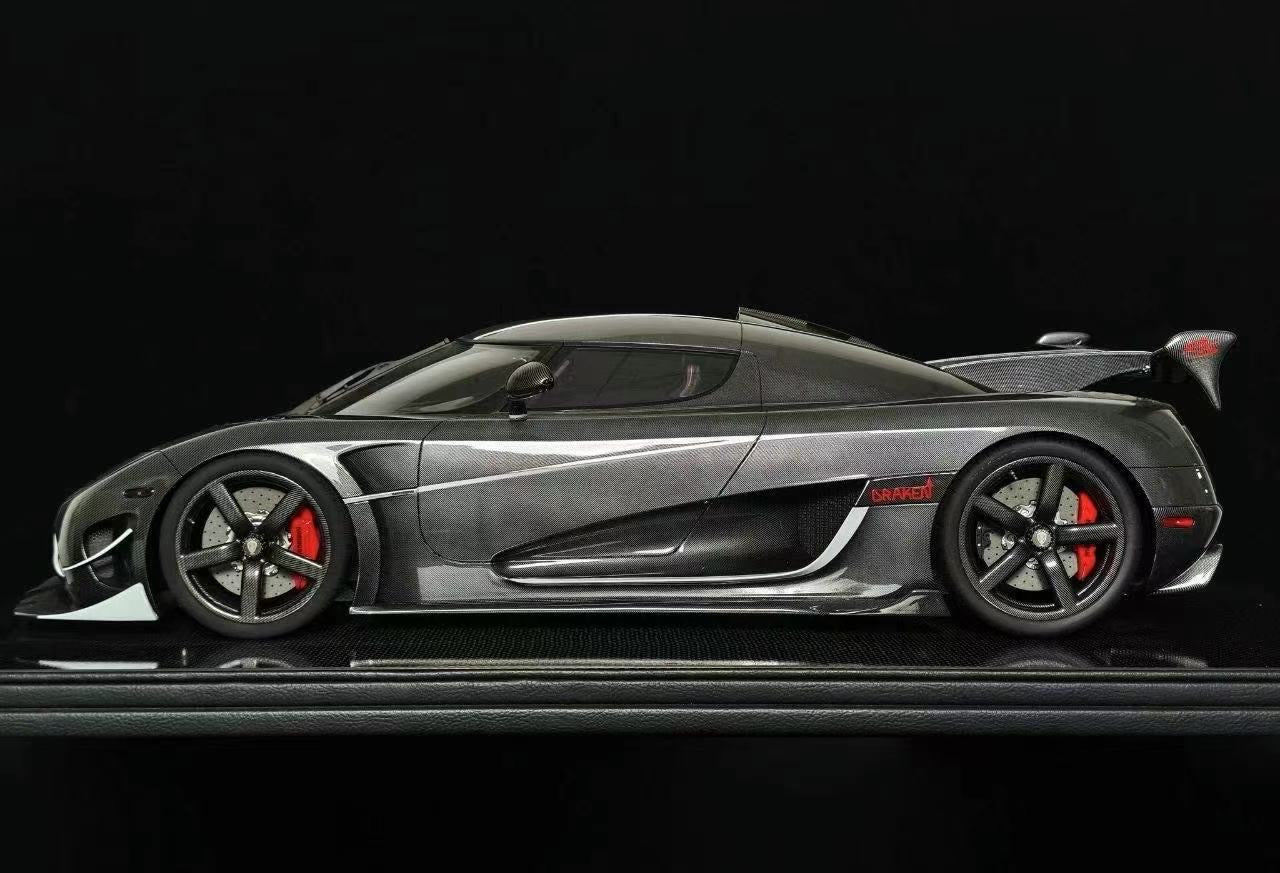 FRONTIART 1/8 Koenigsegg Agera RS Draken Limited Edition Simulation Model Car