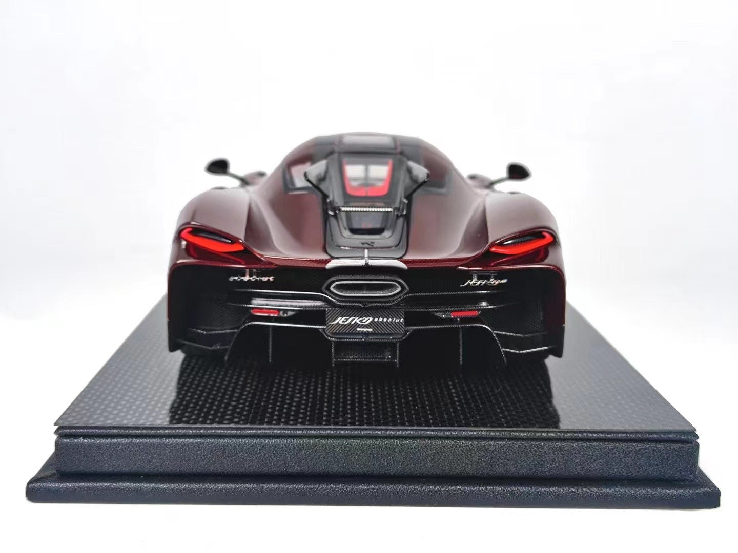 Frontiart 1/18 Koenigsegg Jesko Absolute Edition Carbon Black Simulation Car Model