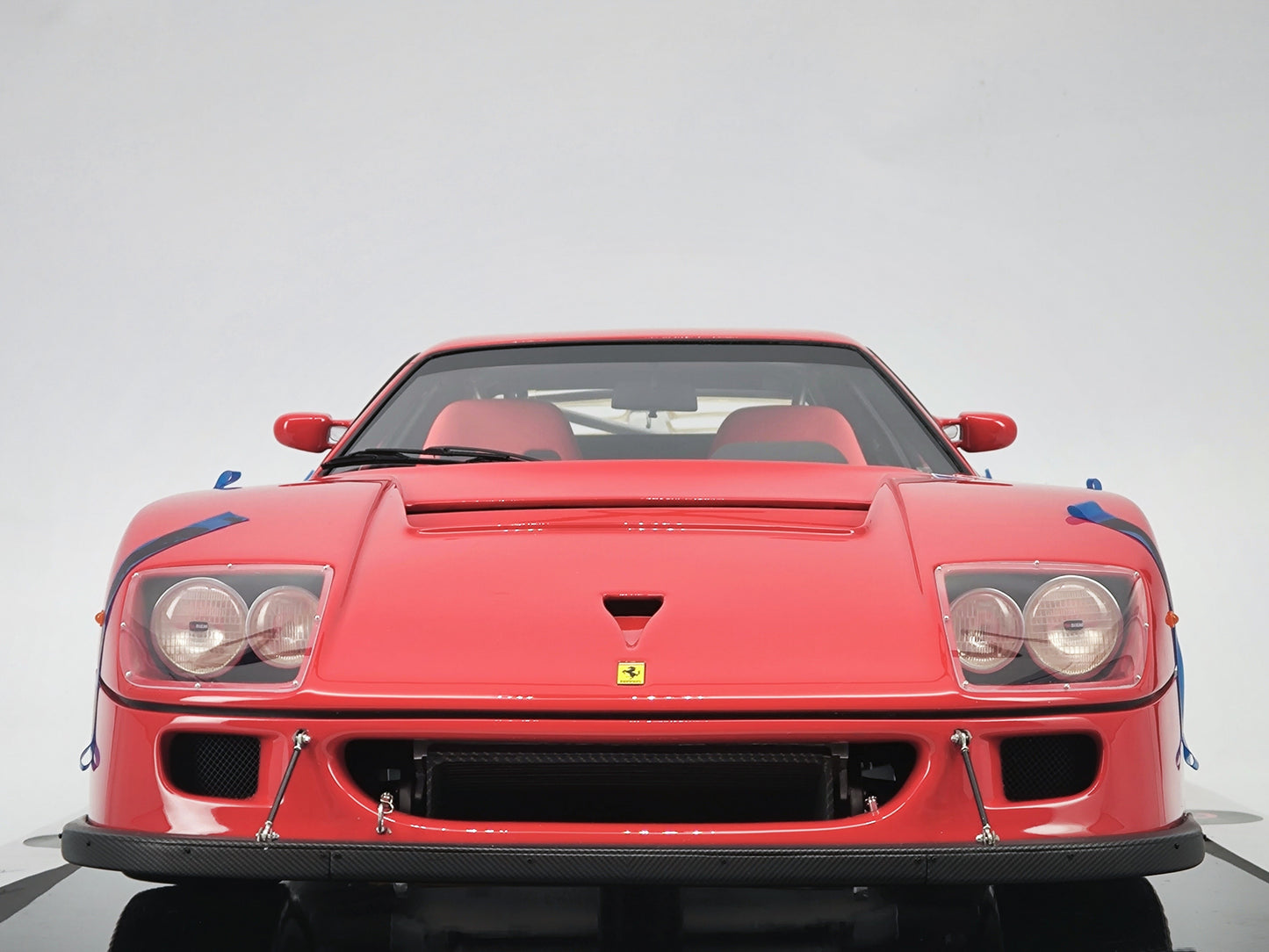 Amalgam 1/8 Ferrari F40 Racing Edition High-end Simulation Car Model Ornaments
