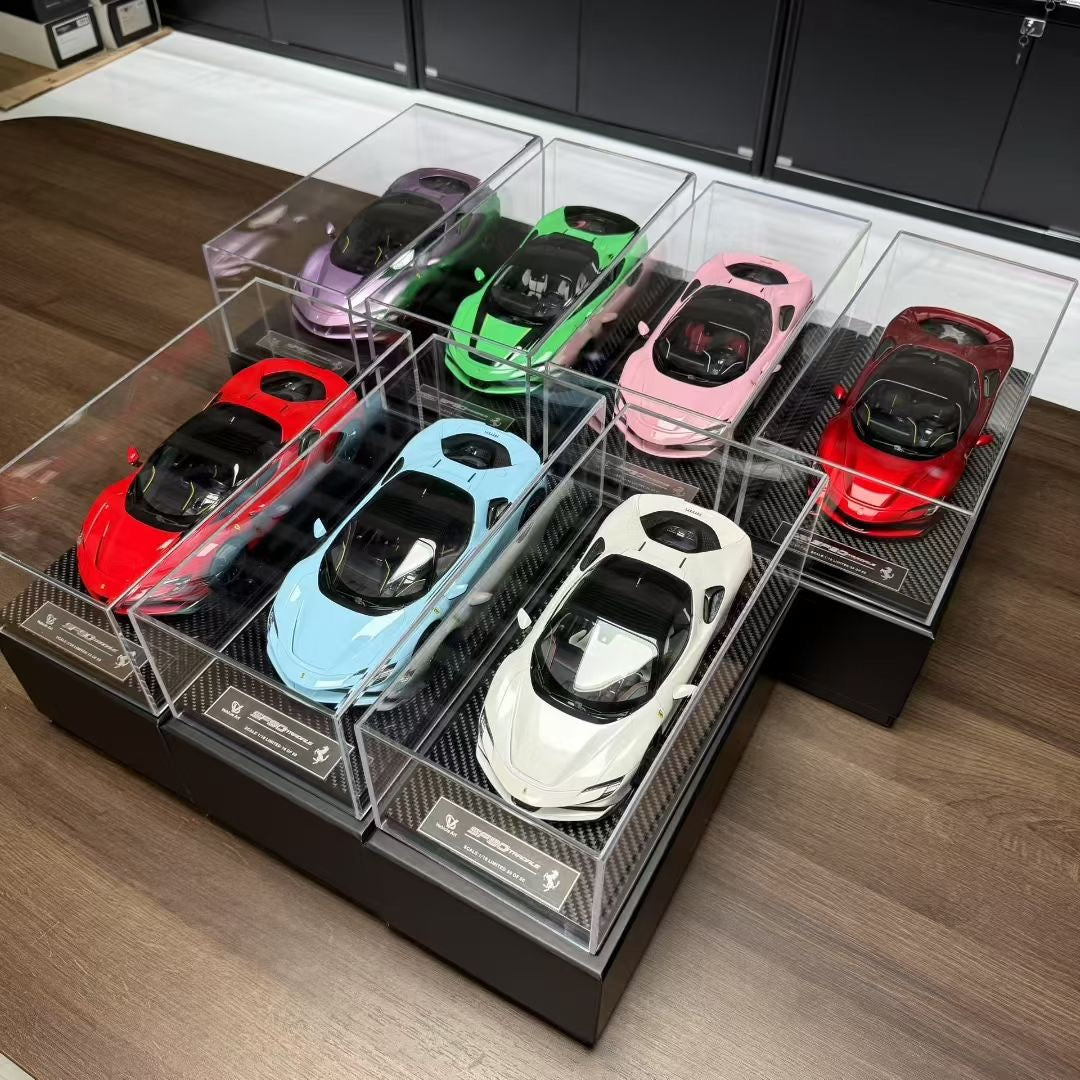 Vehicle Art 1/18 High-end Edition Ferrari SF90 Resin Limited Edition Car Model