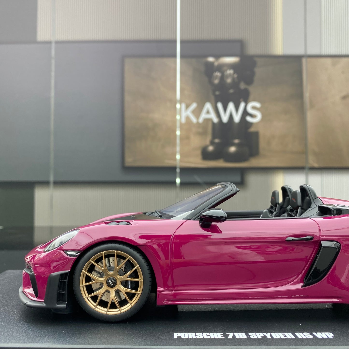 GT spirit 1/18 Porsche 918 Spyde RS simulation car model ornaments GT486