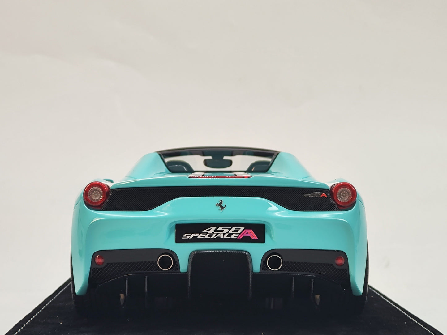 HH 1/18 Ferrari 458SP Tiffany Green Simulation Car Model