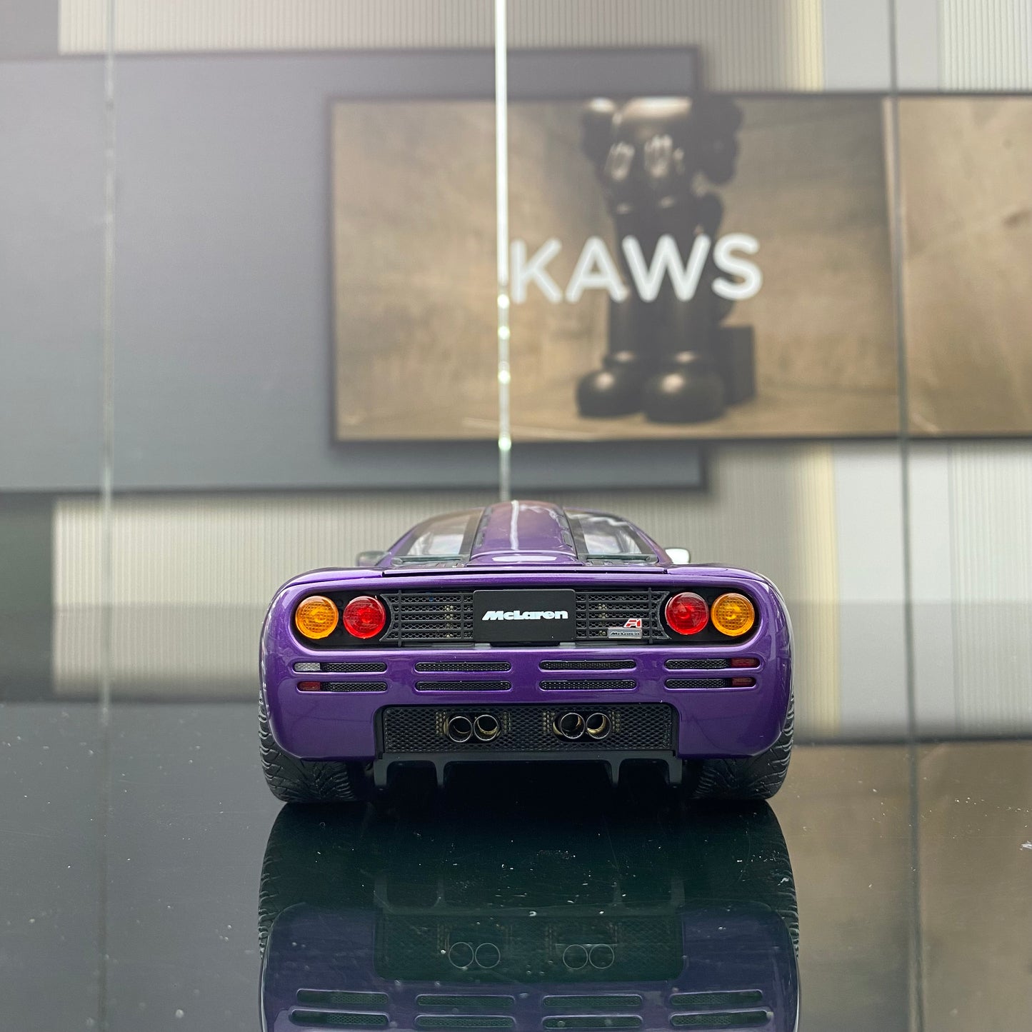 LCD 1/18 McLaren F1 XP5 alloy car model ornament gift