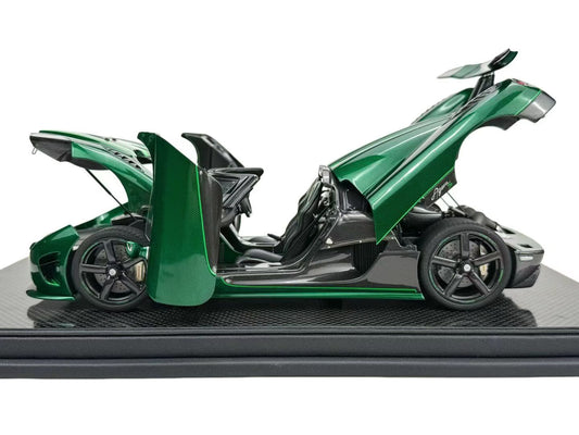Frontiart 1/18 Fully Opening Koenigsegg Agera S (Green Carbon) — Limited to 50 Units Worldwide
