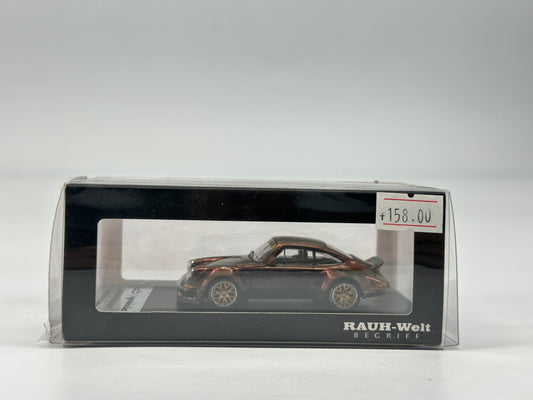 MODEL COLLECT 1/64 Porsche RWB930 Tiffany Blue Alloy Car Model MC014