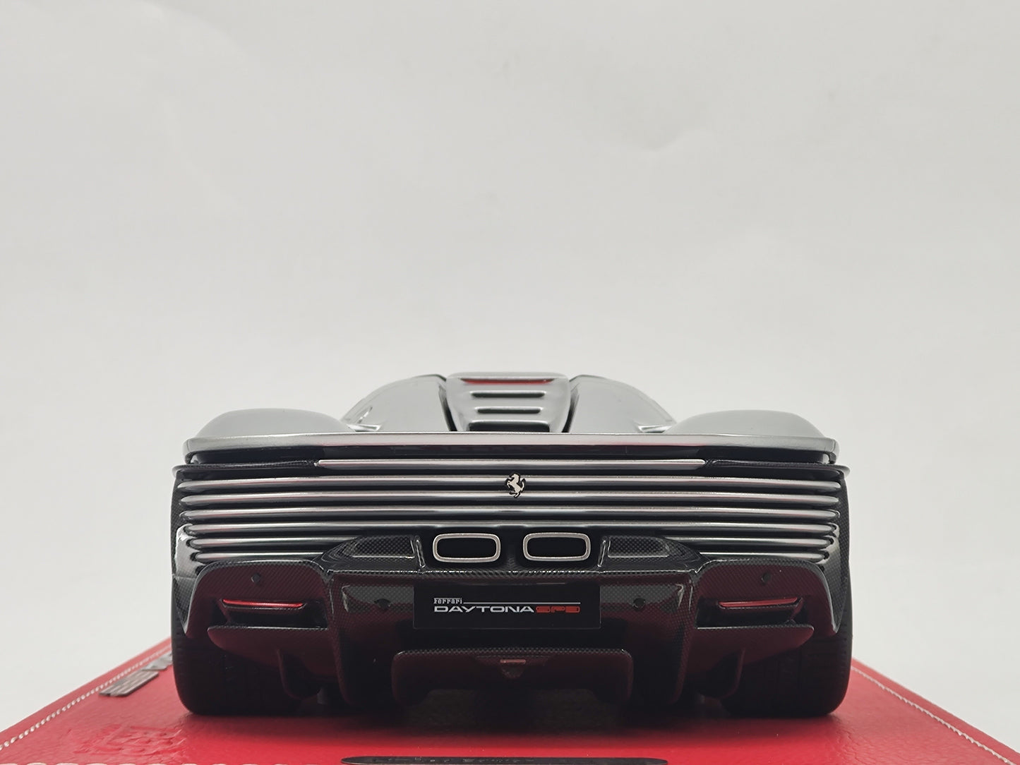 BBR 1/18 Ferrari SP3 Custom Edition Silver Limited Edition Die-cast Model Car Ornament