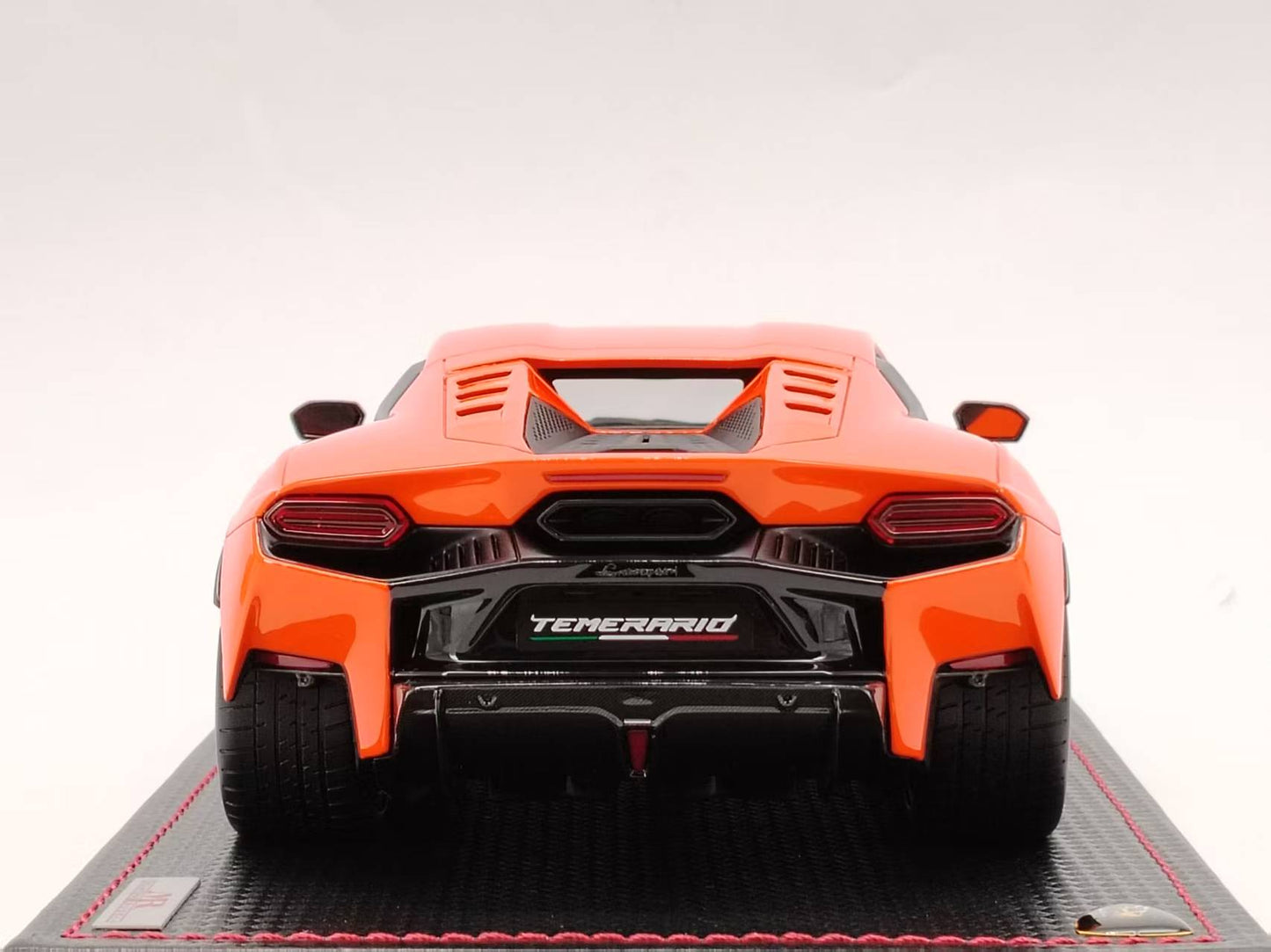 MR 1/18 Lamborghini New Calf Temerario Swift Orange Limited Model LAMBO062C