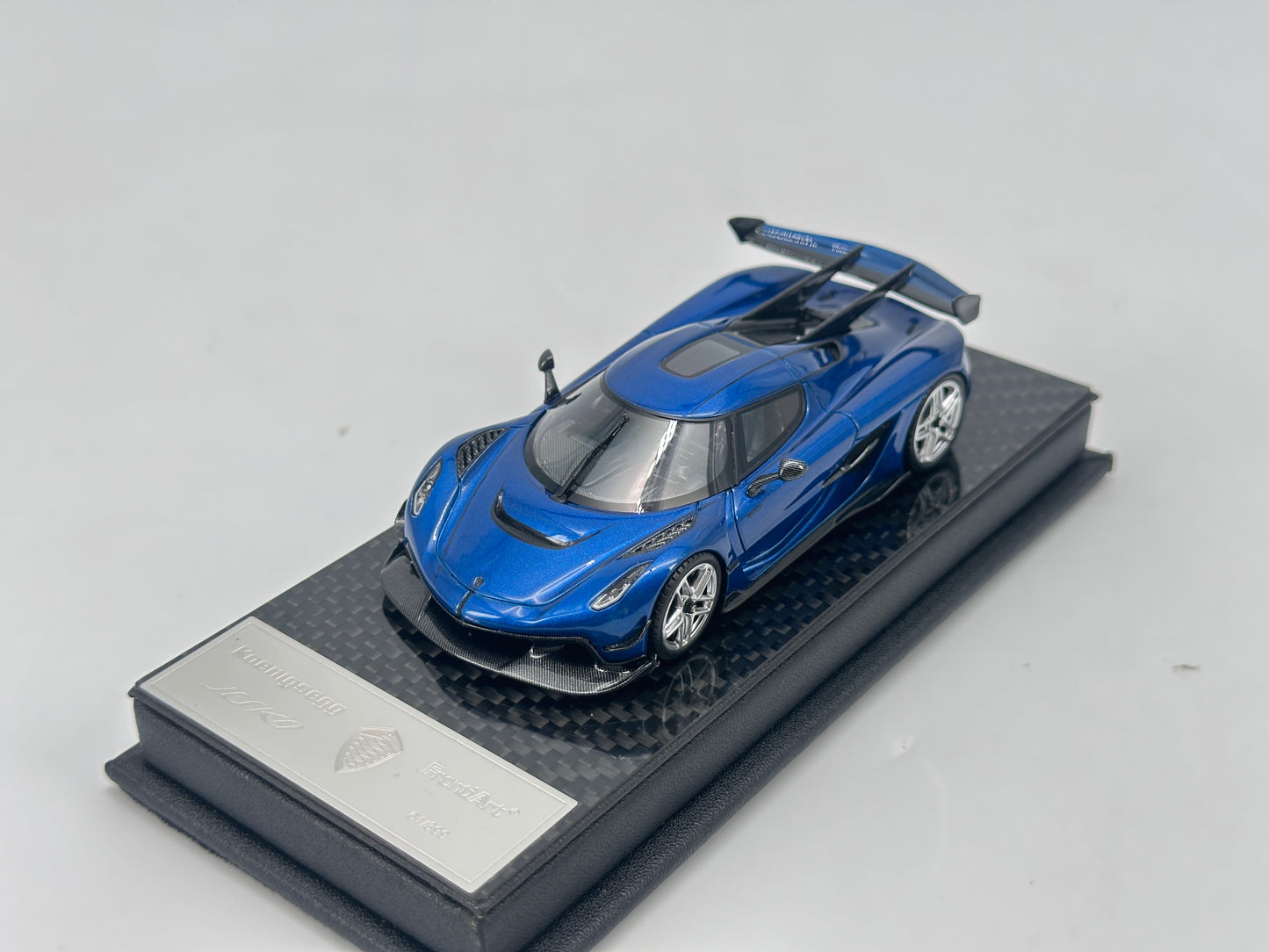 FRONTIART 1/43 Koenigsegg Jesko Blue Simulation Model Car