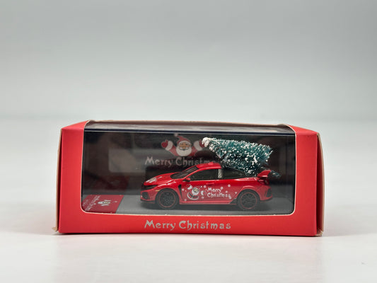MODEL COLLECT 1/64 Honda FK8 Christmas Red Car Model MC012