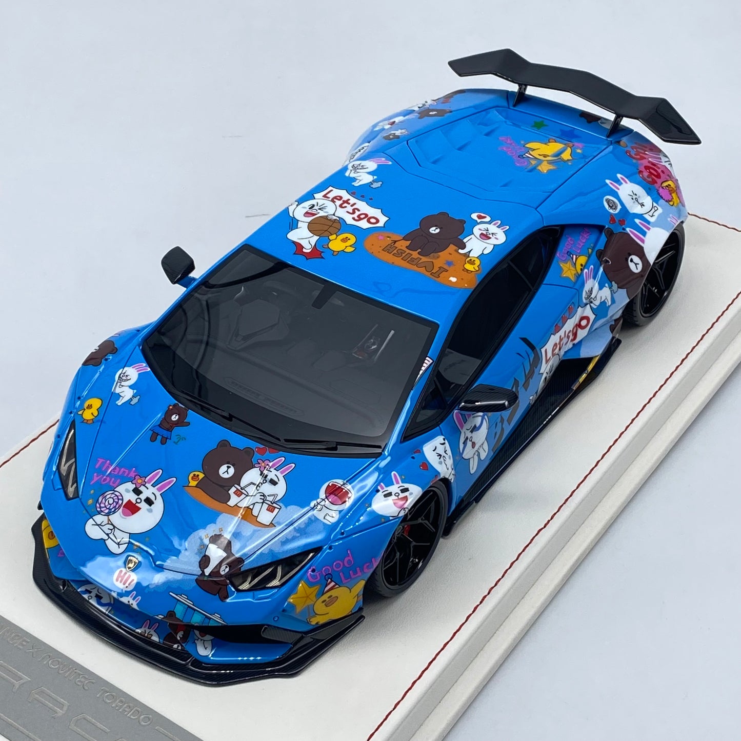 DG 1/18 Lamborghini HURACAN LB+NOVITEC LINE Limited Edition Car Model Collection