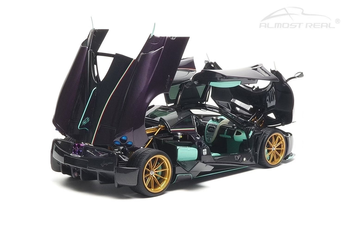 ALMOSTREAL 1/18 Pagani Dinastina Yazi Dragon Edition Diecast Model