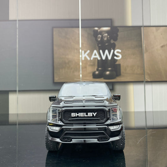 GT Spirit 1/18 Ford Shelby F-150 Pickup Truck Black Simulation Car Model GT919