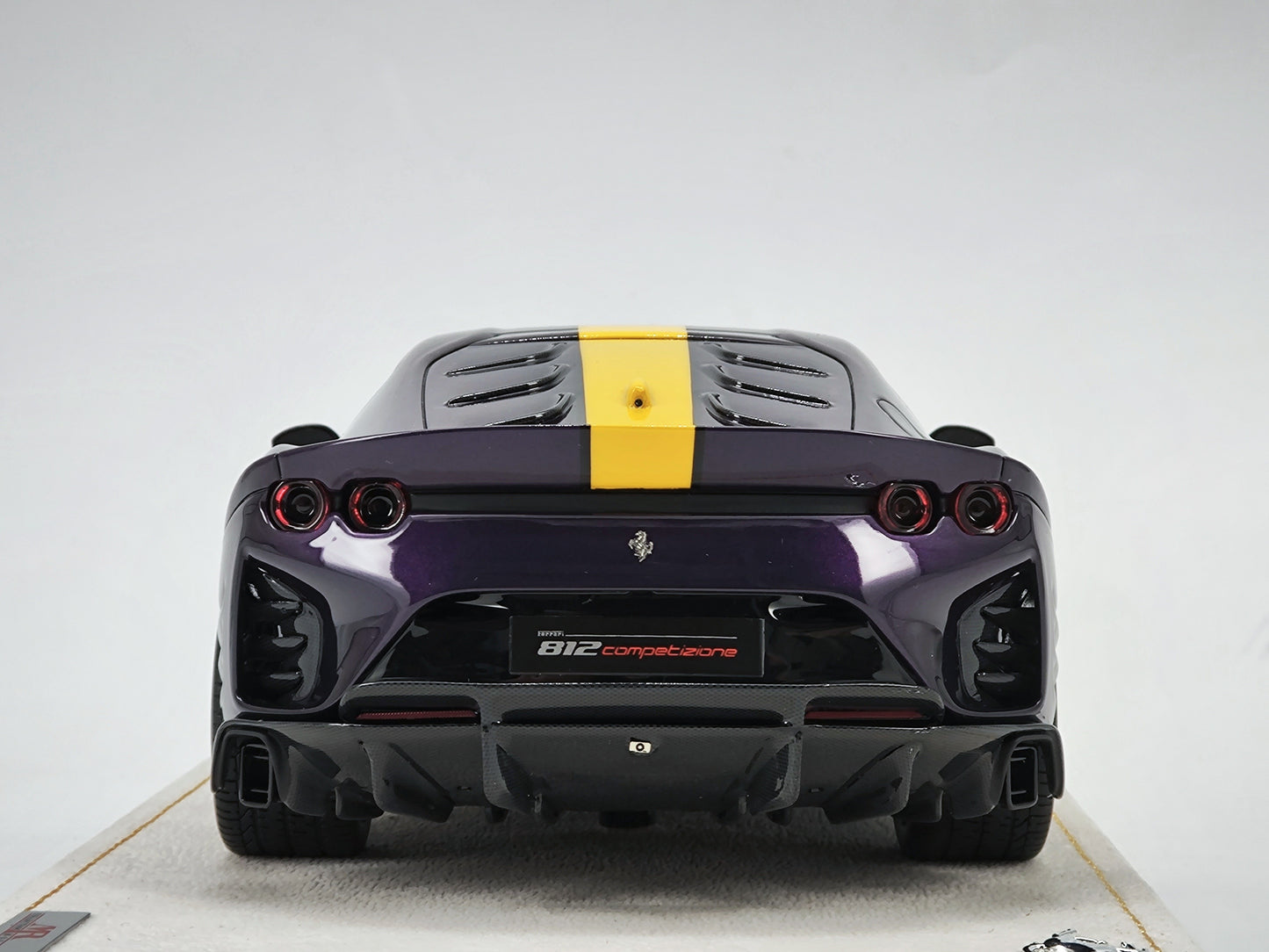 MR 1/18 Ferrari 812 Competizione Metallic Purple Limited Edition Model Car