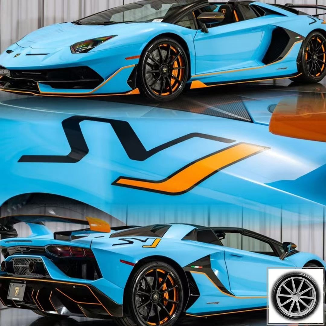 DM 1/18 Lamborghini SVJ supercar limited edition simulation car model ornament