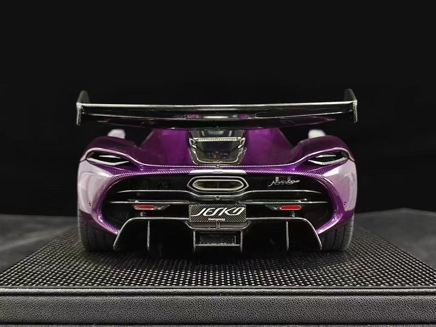 Frontiart 1/18 Koenigsegg Jesko Purple Limited Edition Simulation Model Car