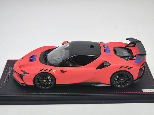 MR 1/18 Ferrari SF90 XX Matt Red Limited Edition Car Model