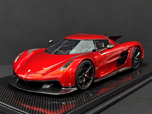 Frontiart 1/18 Koenigsegg Jesko Absolute Edition Apple Red Limited Edition Car Model Birthday Gift