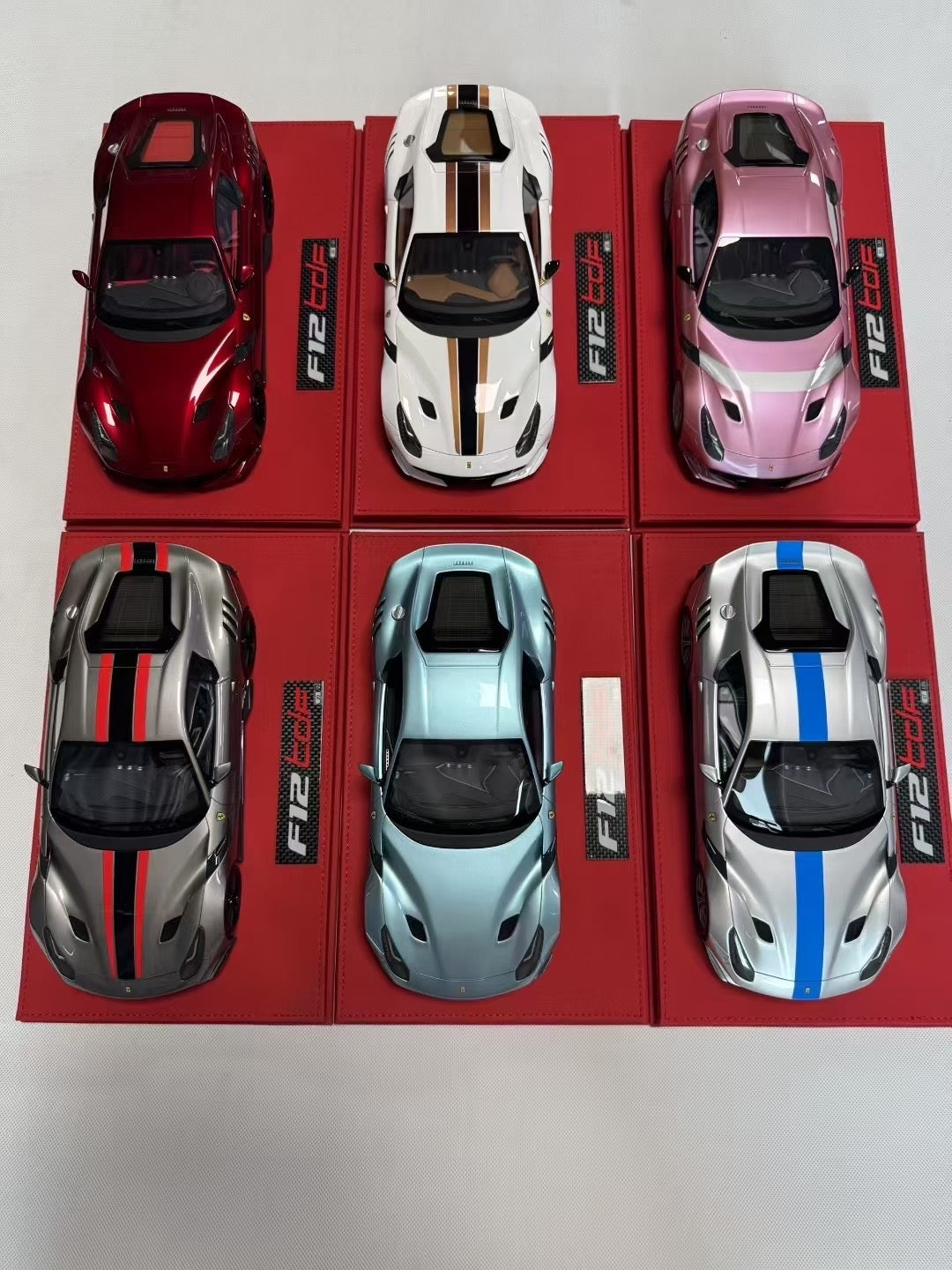 F.C Model 1/18 Ferrari F12TDF Resin Model