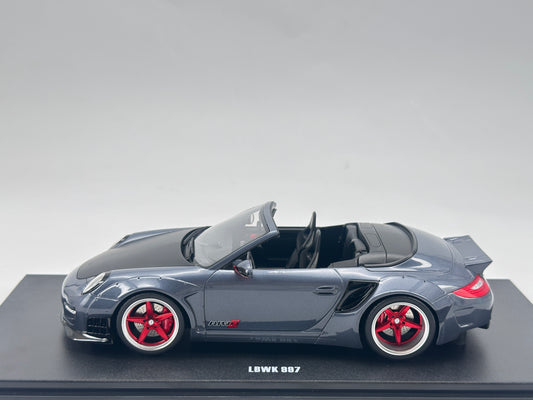 GT Spirit 1/18 Porsche 997 Gray Resin Car Model