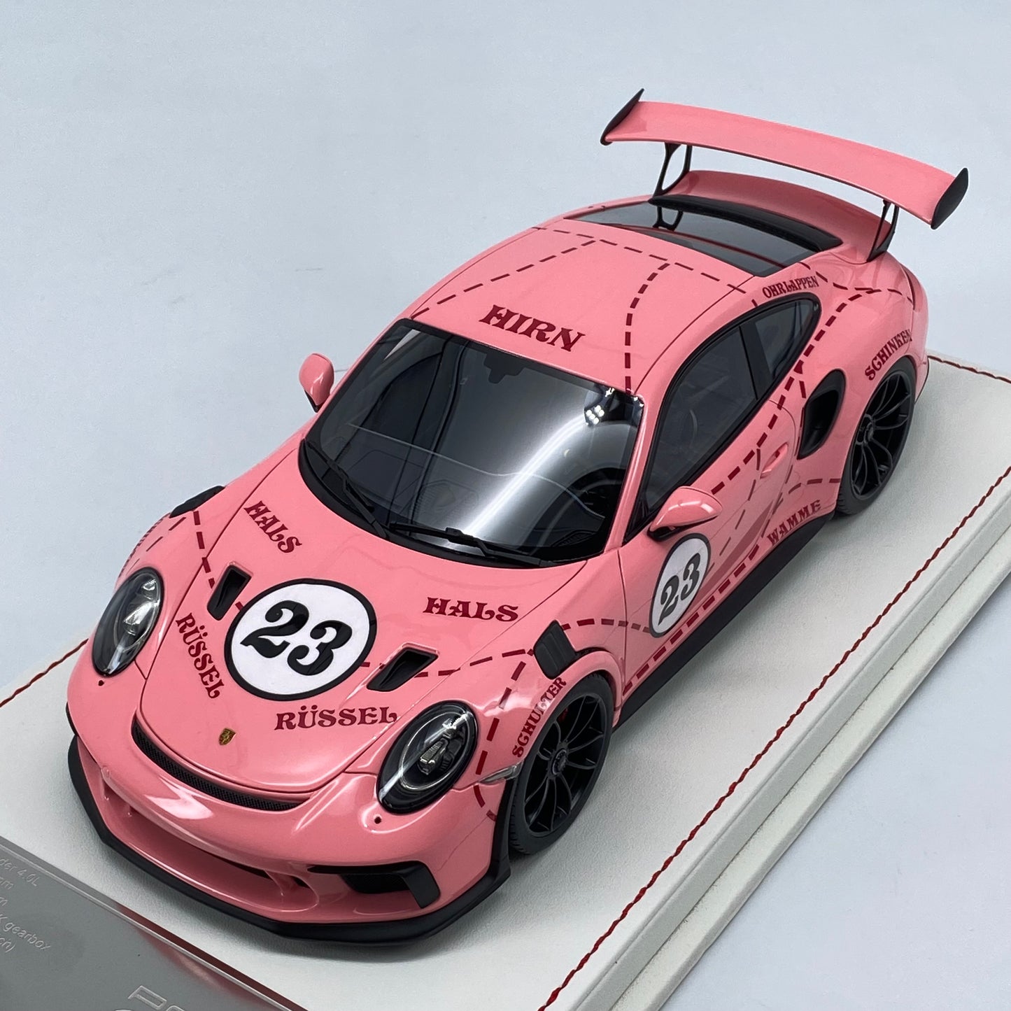 DG 1/18 Porsche 911GT3RS Limited Edition Car Model Ornaments
