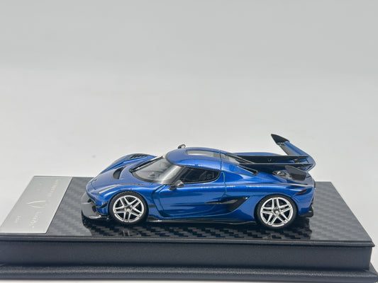 FRONTIART 1/43 Koenigsegg Jesko Blue Simulation Model Car