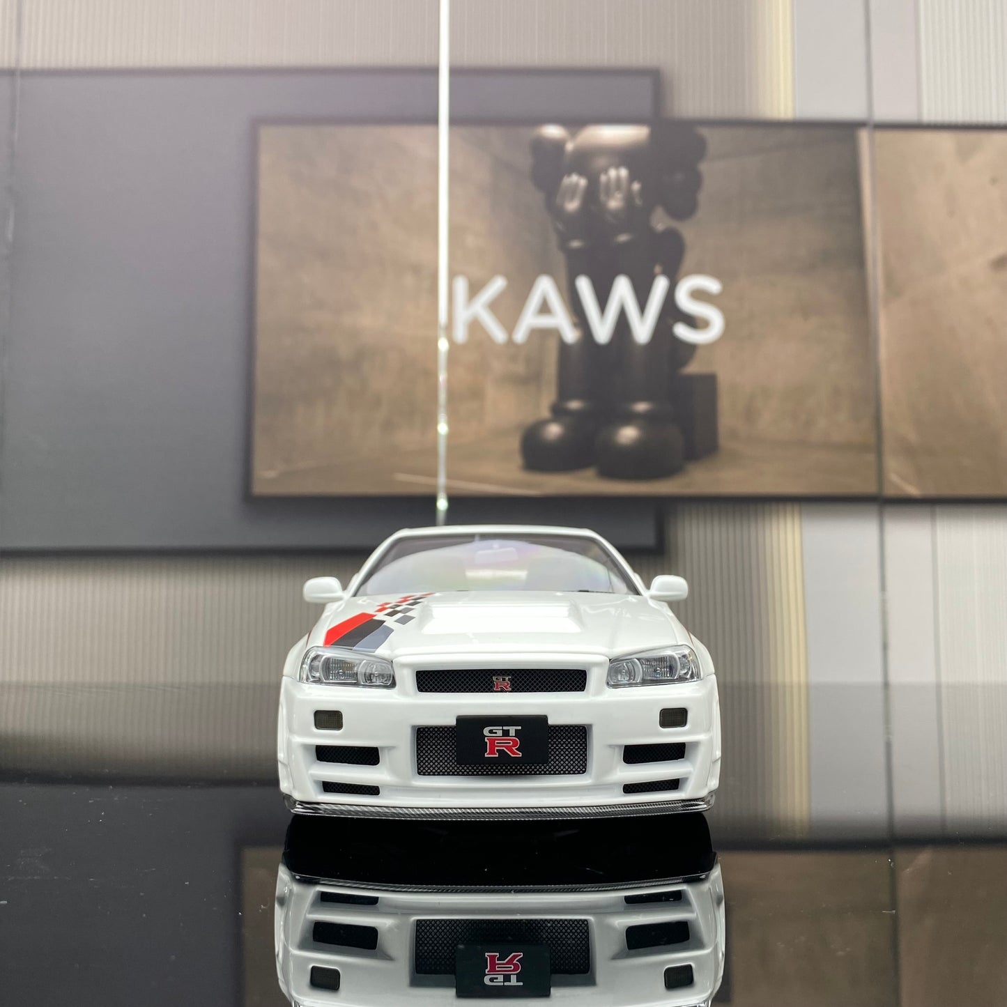 MOTORHELIX 1/18 NISMO SKYLINE GT-R (R34) NISMO CUSTOMIZED alloy full-open simulation car model