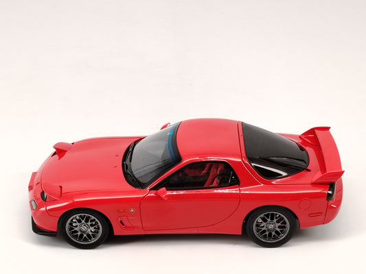 Polar Master 1/18 Mazda RX7 Alloy Full Open Red Car Model