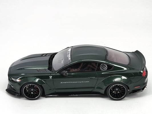 GT SPIRIT 1/18 Ford Mustang lbwk dark green simulation car model ornaments GT838