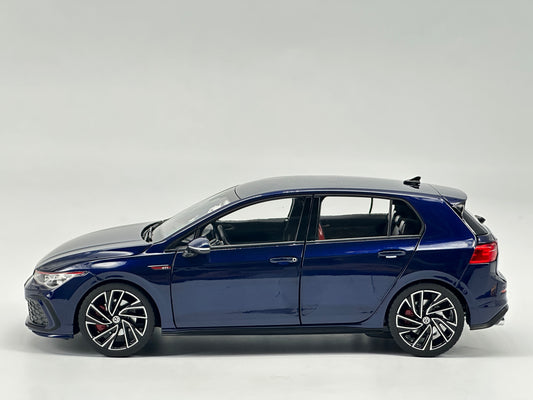 Norev 1/18 Volkswagen Golf GTI 2020 Blue Alloy Full Open Simulation Car Model NOR156