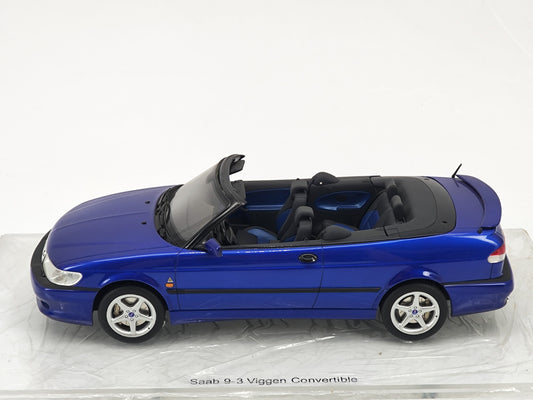 DNA 1/18 Saab 93 Convertible Blue Simulation Car Model