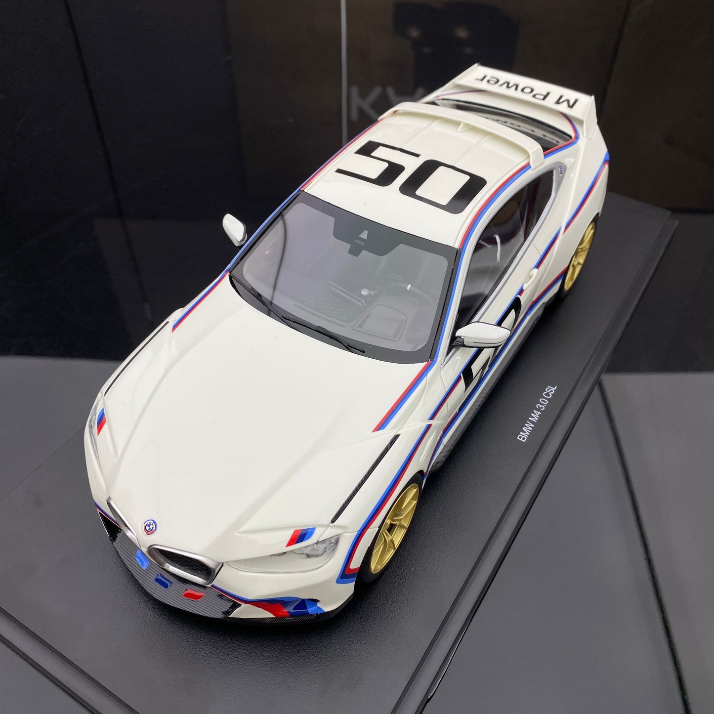 Topspeed 1:18 BMW M4 3.0 CSL simulation car model