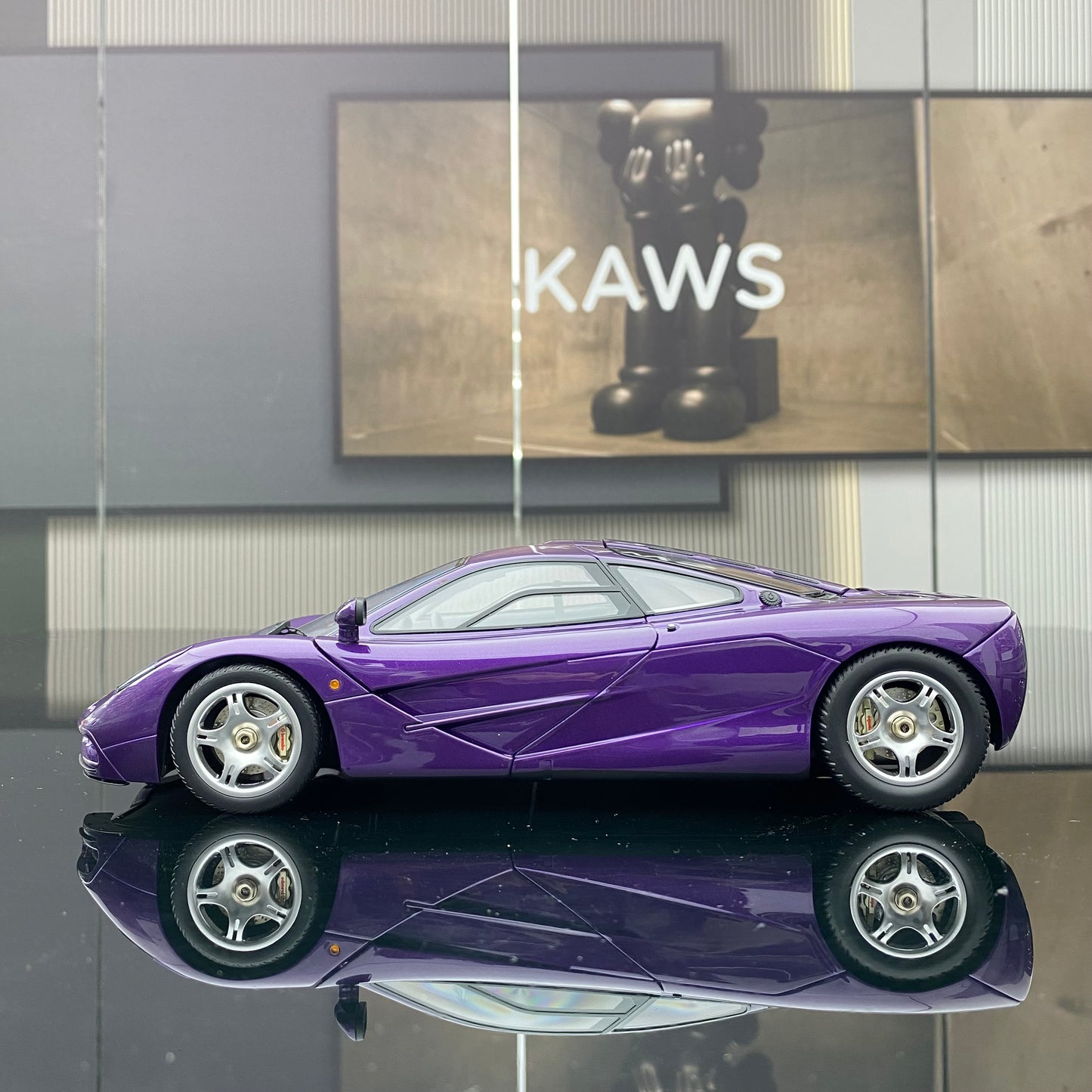 LCD 1/18 McLaren F1 XP5 alloy car model ornament gift